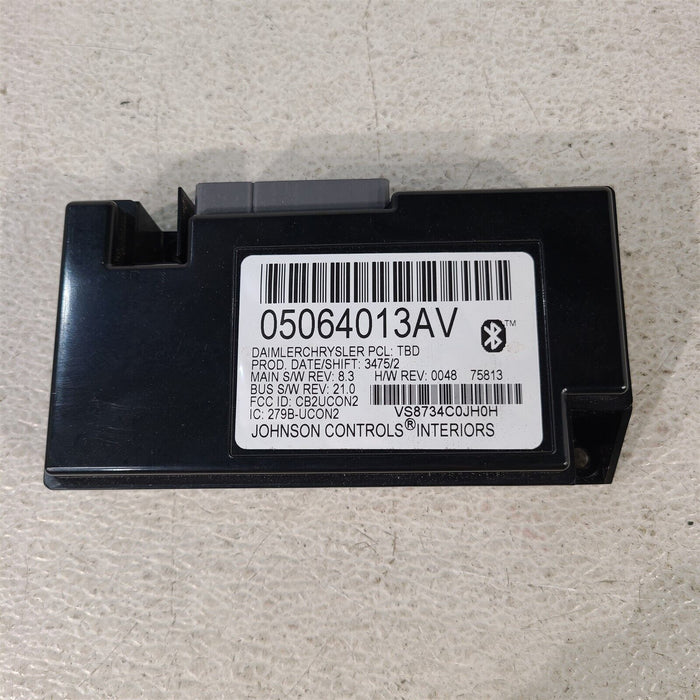 2006 Dodge Charger Srt8 Bluetooth Telematic Module Aa7229