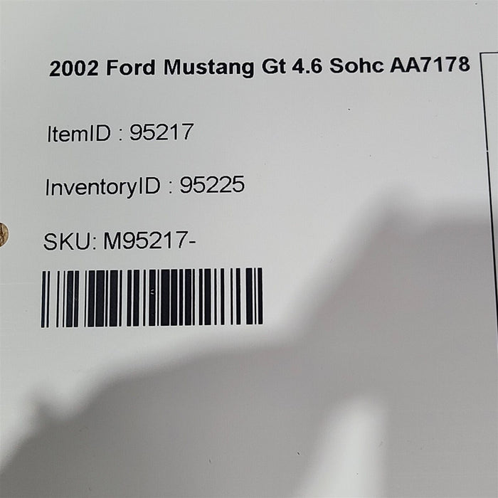 99-04 Mustang Gt 4.6L Sohc Heater Box Complete Hvac Ac Aa7178