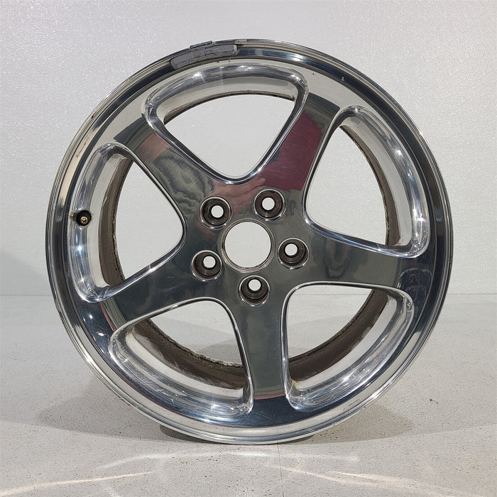 99-04 Mustang Gt 5 Spoke 17X8 Polished Oem Aluminum Wheel Aa7150