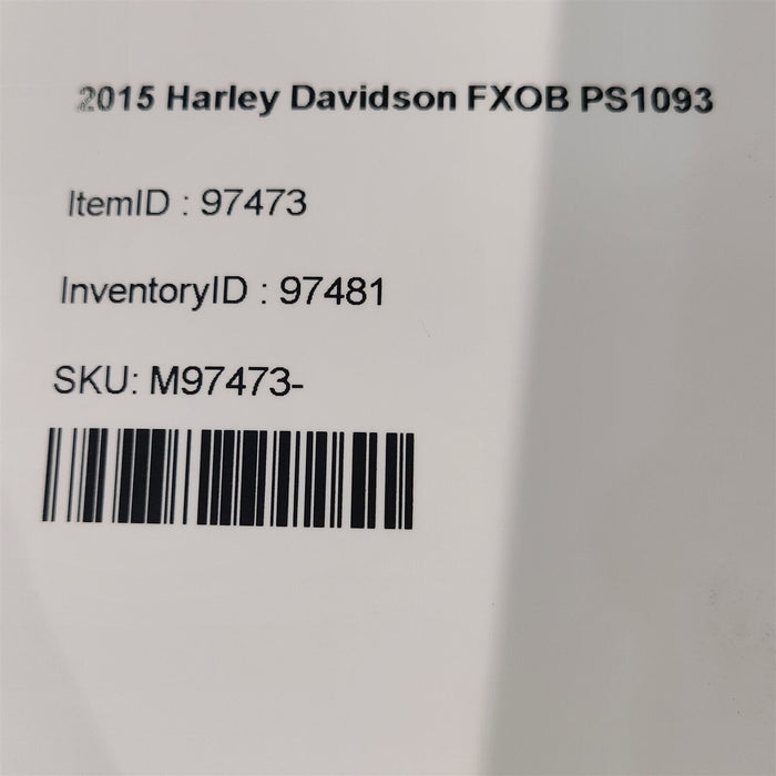 2015 Harley Dyna Street Bob FXDB LH RH Rear Shocks Pair PS1093