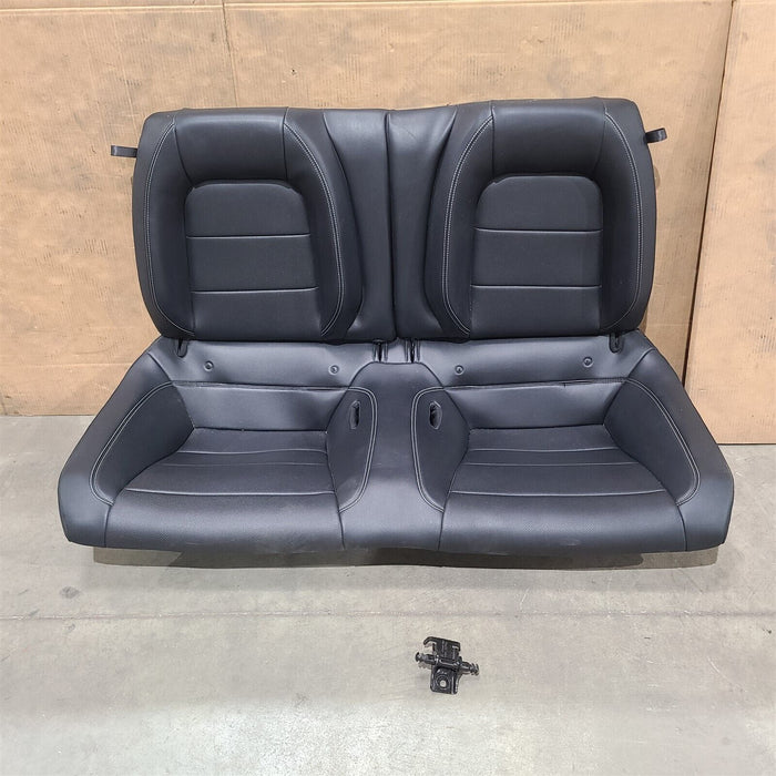 15-17 Mustang Gt Coupe Seat Set Seats Black Cloth Damaged See Notes Aa7232