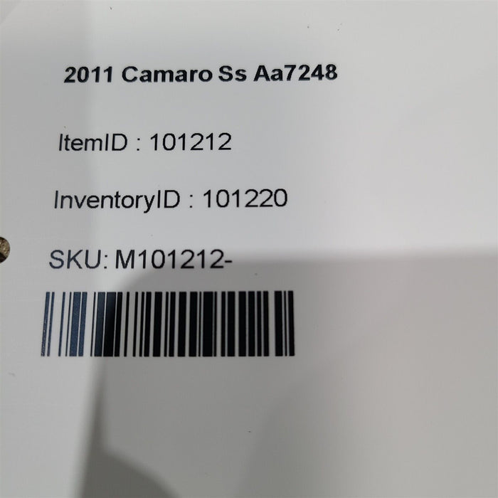 2011 Camaro Ss Roadhugger GTZ Tires Set (4) Aa7248