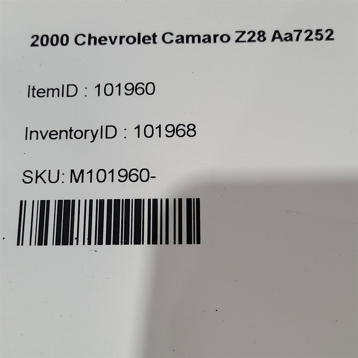 98-02 Camaro Z28 Driveshaft Drive Shaft Automatic Transmission Aa7252