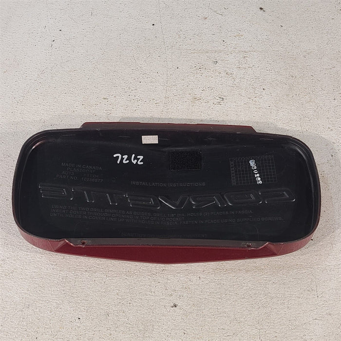 97-04 Corvette C5 Front License Plate Cover Filler 10256977 Oem Aa7262