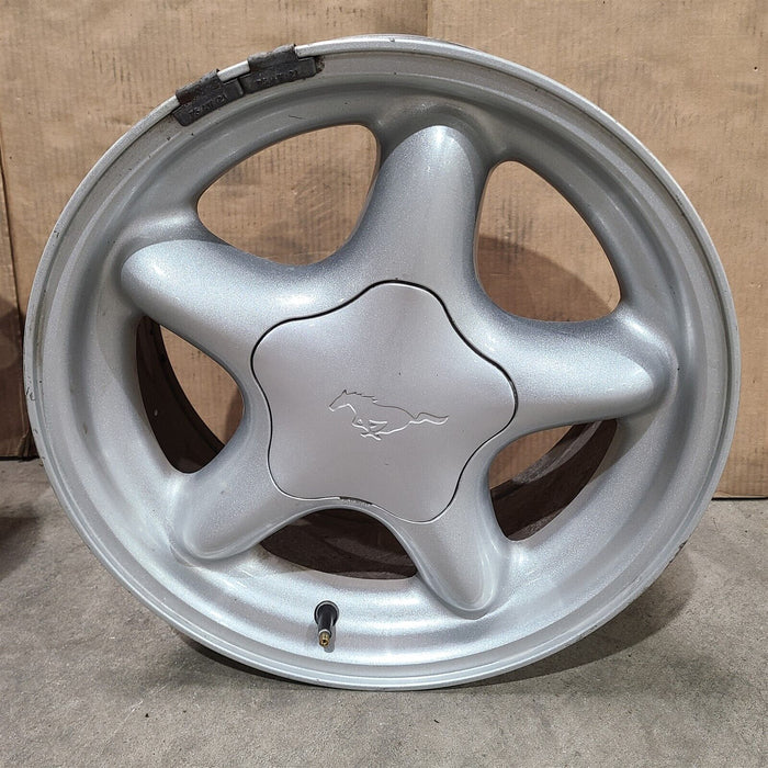 94-98 Mustang 5 Spoke Wheel Set Wheels 16X7.5 Oem Aa7230