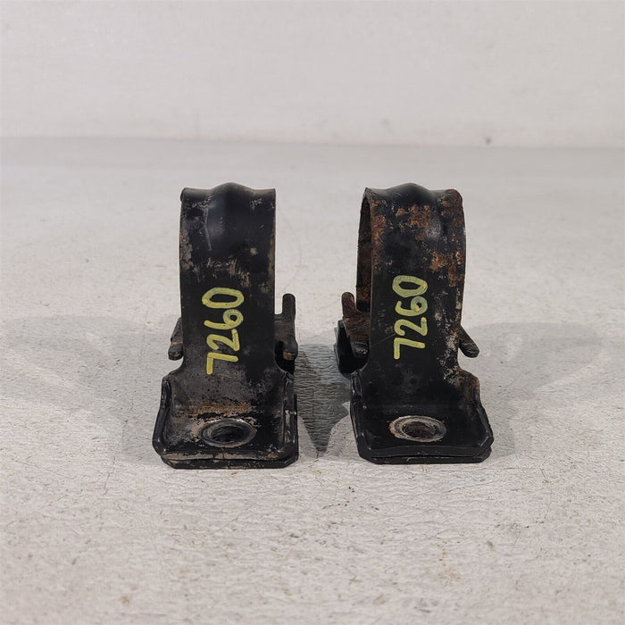 87-93 Mustang Front Sway Bar Mount Brackets Pair Aa7260