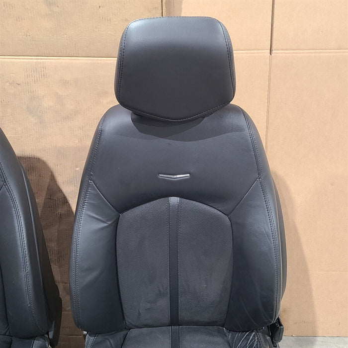 11-15 Cadillac Cts-V Coupe Front Rear Seats Seat Set Aa7243