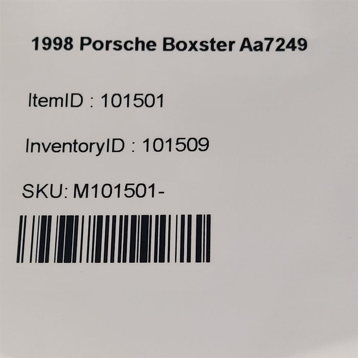 97-98 Porsche Boxster Manual Shifter Cable Set Pair Cables Aa7249