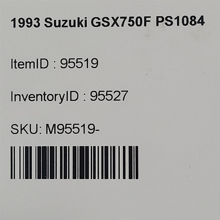 1993 Suzuki GSX750F Katana Swing Arm Pivot Shaft Bolt PS1084