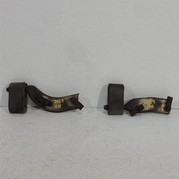 87-93 Mustang 5.0L Exhaust Mount Bracket Pair Brackets Aa7169