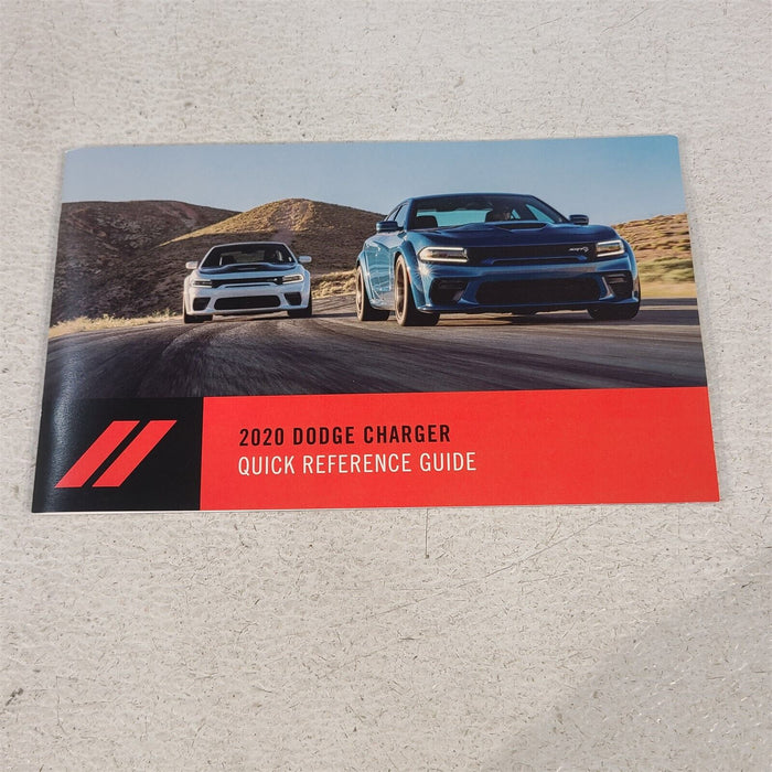 2020 Dodge Charger Srt8 Scat Pack Owners Manual Booklets Pouch Aa7189