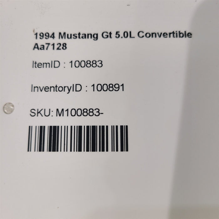 94-98 Mustang Convertible Interior A-Pillar Trim AA7218
