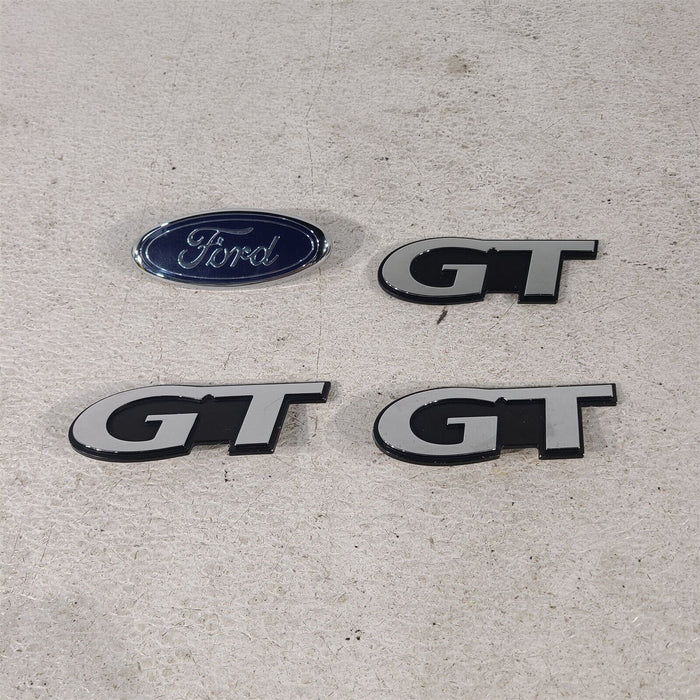 99-04 Mustang GT Fender And Trunk Deck Lid Emblem Set Aa7241