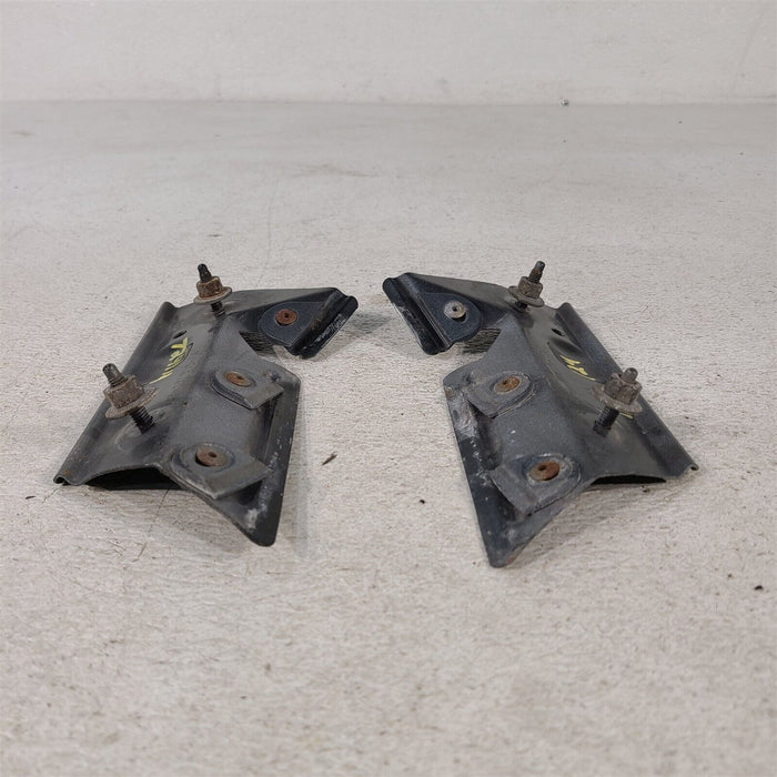 99-04 Mustang Front Bumper Cover Facia Side Mounting Brackets Pair Oem Aa7241