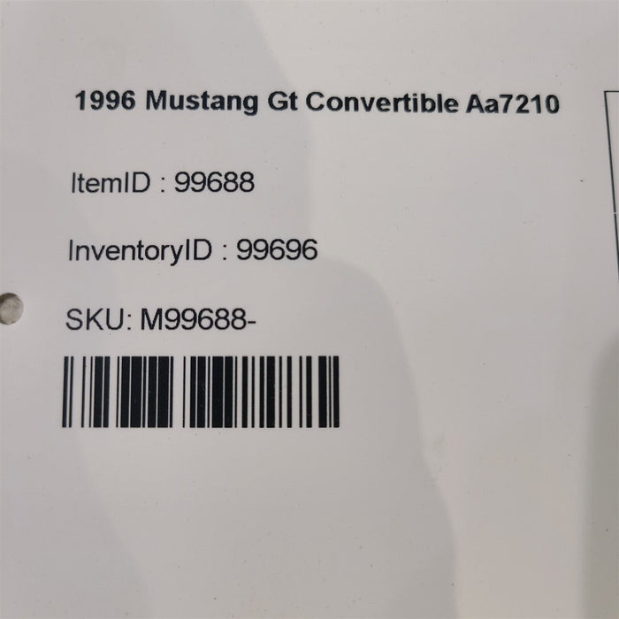 94-98 Mustang Power Mirror Control Switch Oem Aa7210