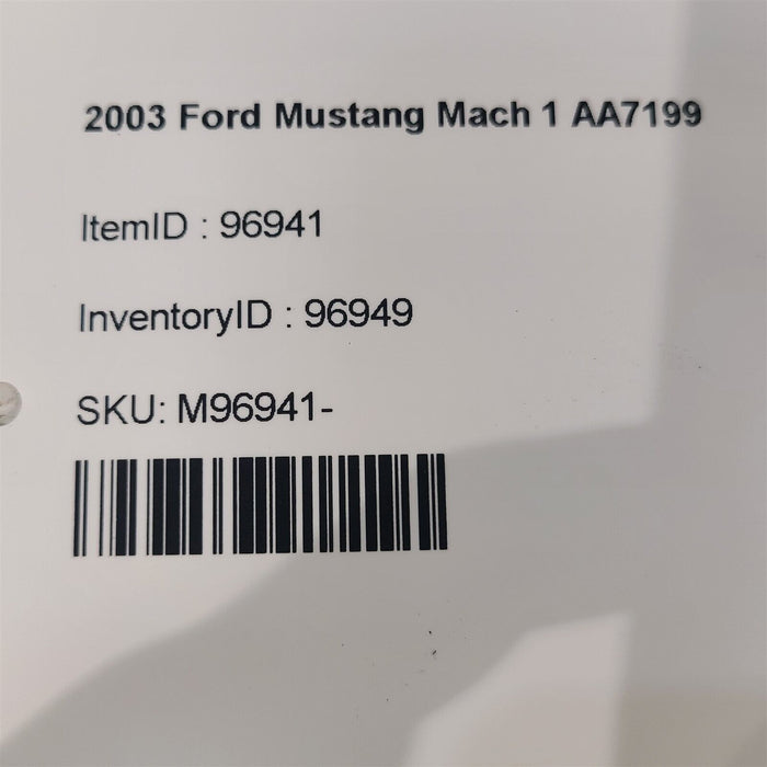 03-04 Mustang Mach 1 Steering Column Clock Spring 2R3T-14A664-Aa Oem Aa7199