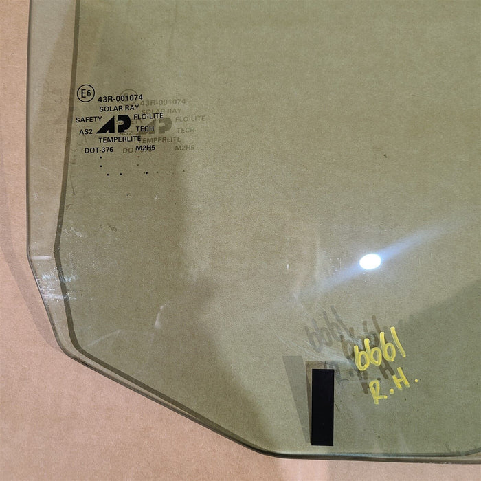 97-04 Corvette C5 RH Passenger Door Glass Window Oem AA6661