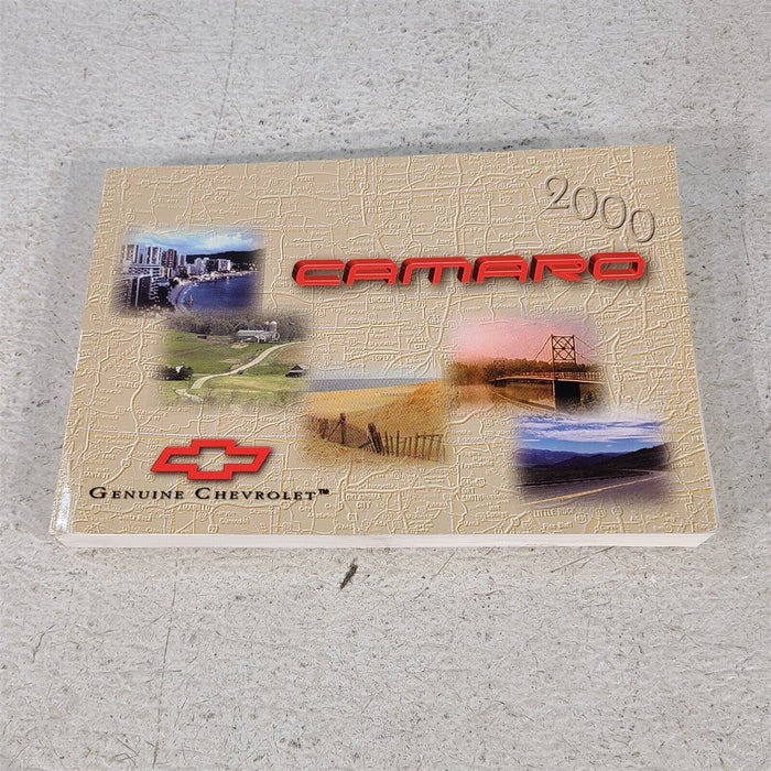 2000 Camaro Z28 Owners Manual Book Booklet Aa7252