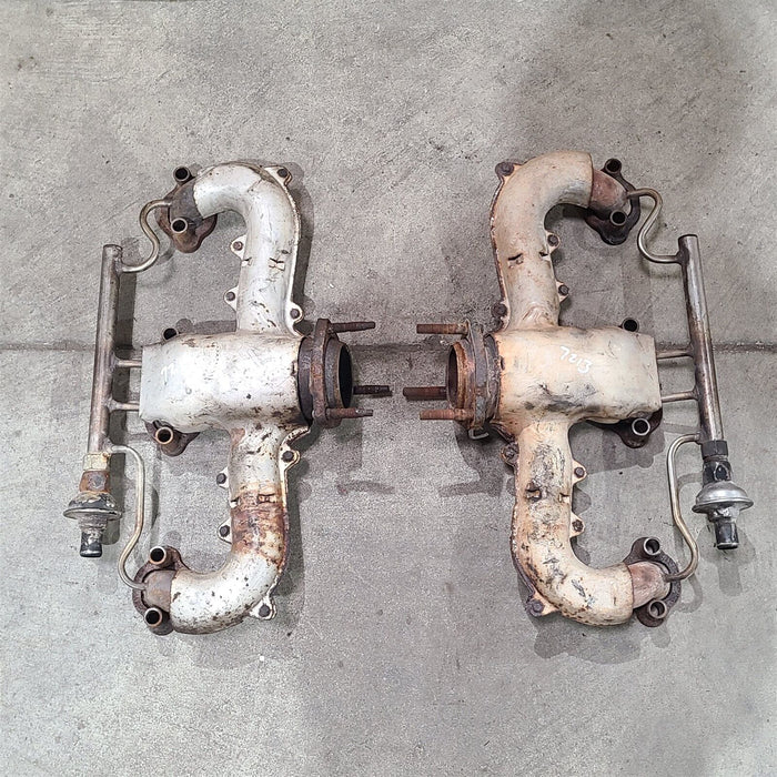 84-85 Corvette C4 Exhaust Manifold Set Manifolds Pair 5.7 Aa7213