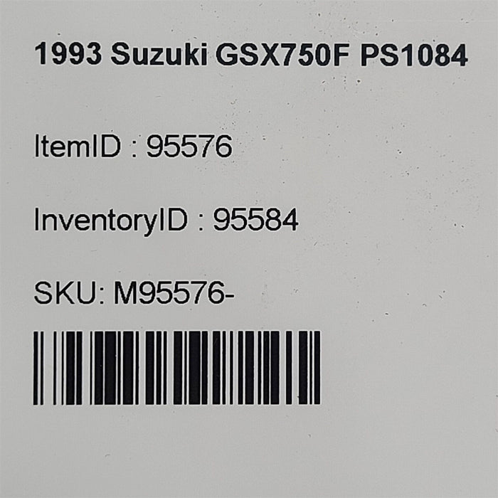 1993 Suzuki GSX750F Katana Miscellaneous Hardware Bolts Nuts Clips PS1084