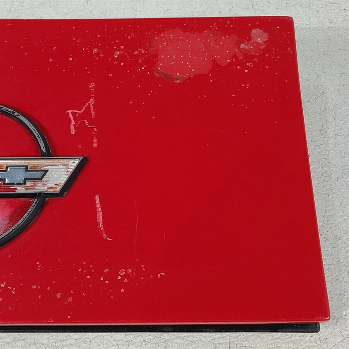 84-96 Chevrolet Corvette C4 Coupe Fuel Door Gas Lid With Emblem Oem Aa7228