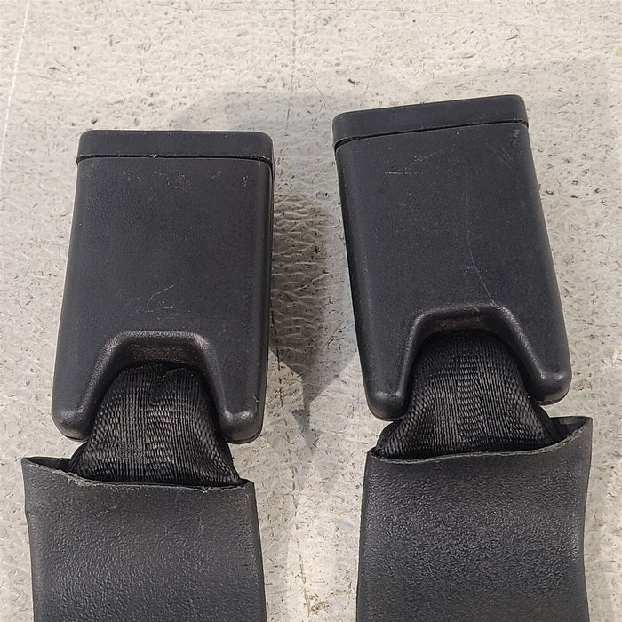 94-98 Mustang Rear Seat Belt Buckles Latches Pair Aa7236