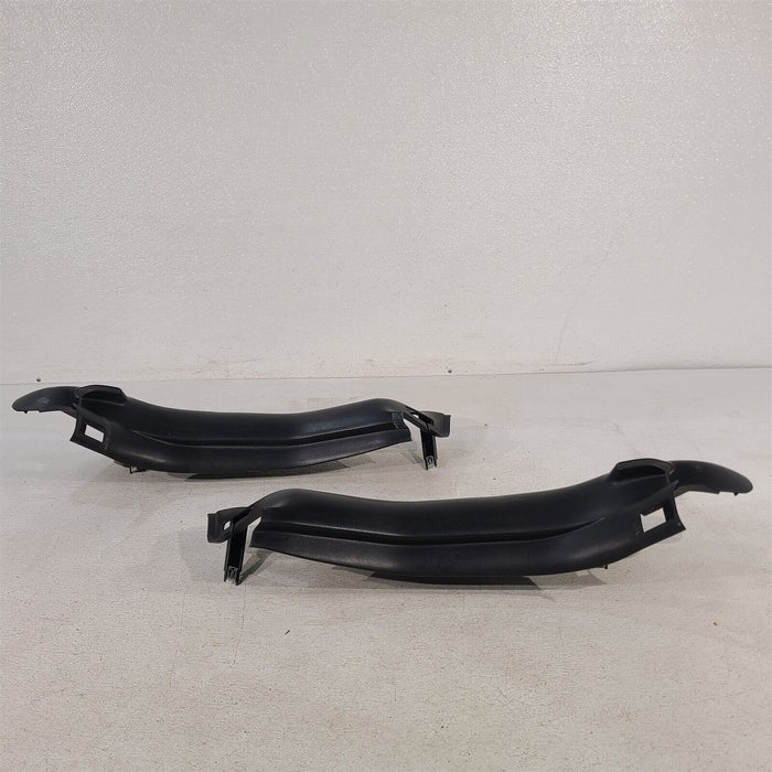 97-04 Corvette C5 Interior Seatbelt Trim Covers B Pillars Oem Black Aa7196