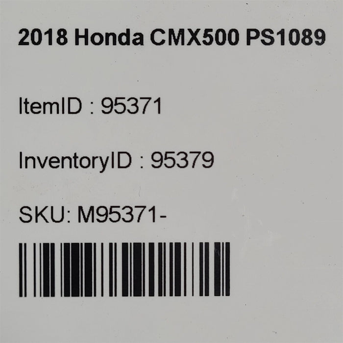 2018 Honda CMX500 Rear Shocks Absorber Pair Springs PS1089