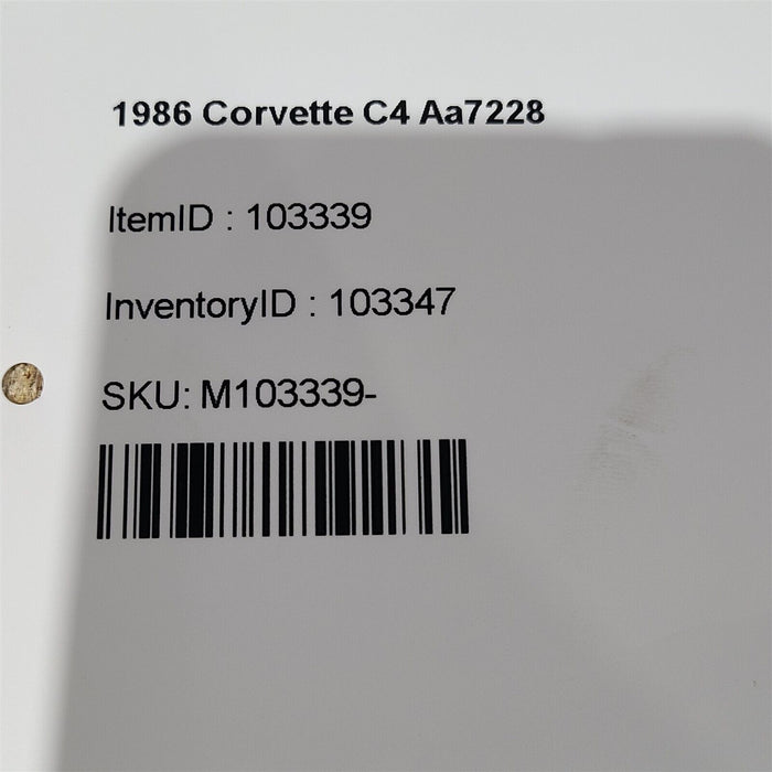 Aftermarket Cooling Radiator Condenser For 85-89 Corvette C4 Aa7228