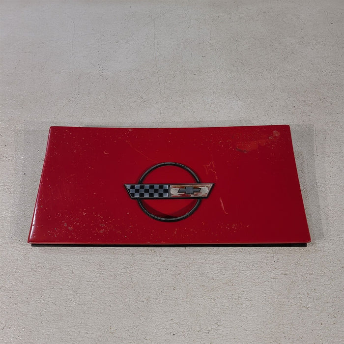84-96 Chevrolet Corvette C4 Coupe Fuel Door Gas Lid With Emblem Oem Aa7228