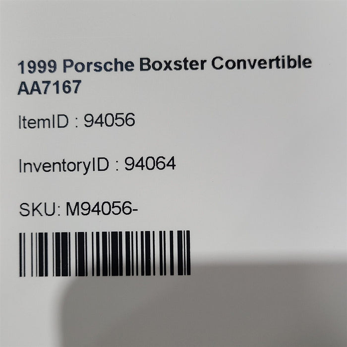97-04 Porsche Boxster 986 Rear Spoiler Motor Mechanism Aa7167