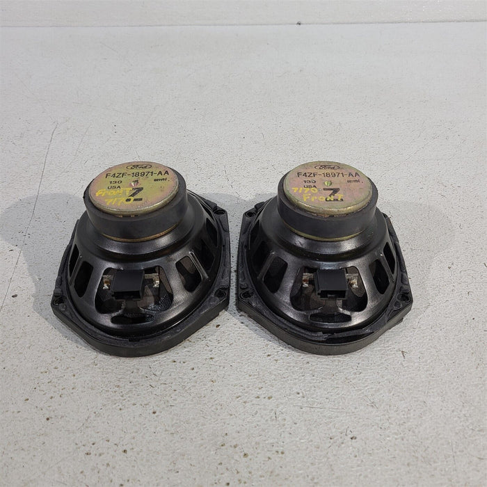 99-04 Mustang Door Speakers Oem Factory Pair Aa7170