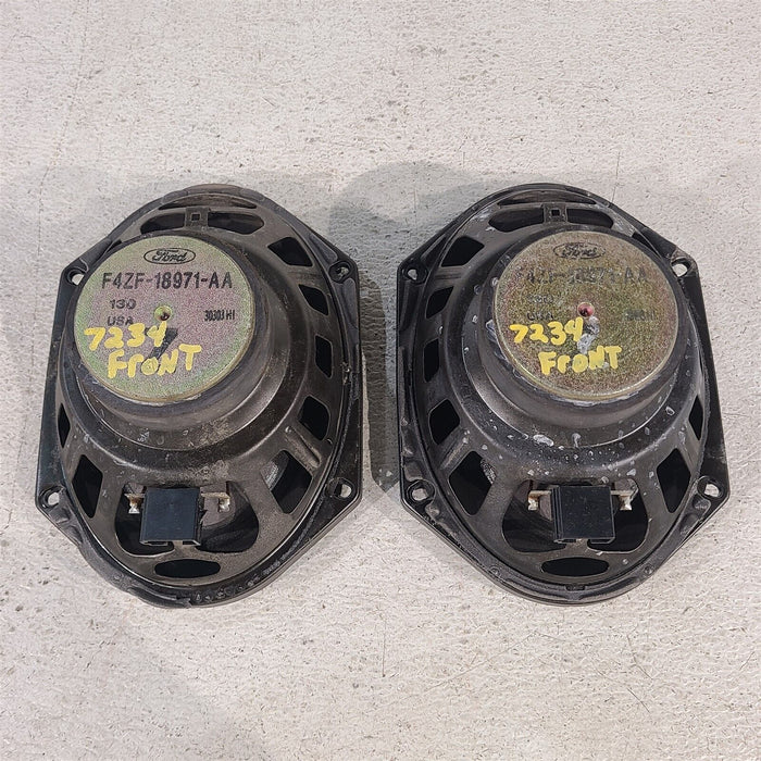 94-04 Mustang Door Speakers Oem Pair Aa7234