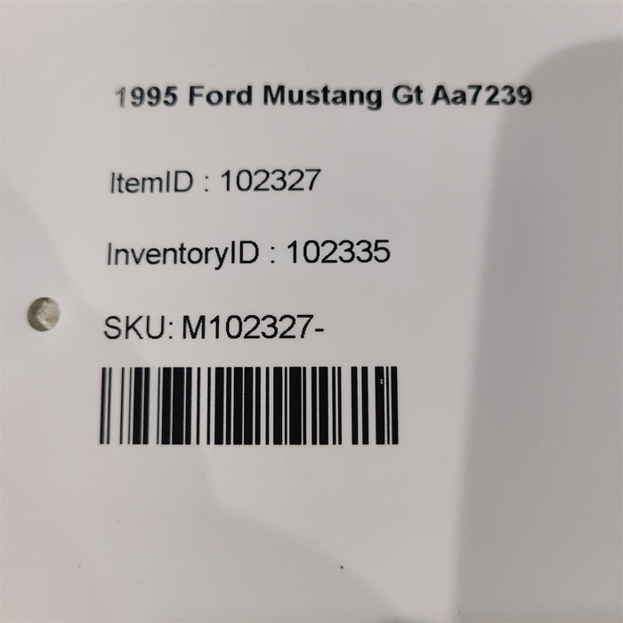 94-95 Mustang Gt 5.0L Power Steering Pump Aa7239