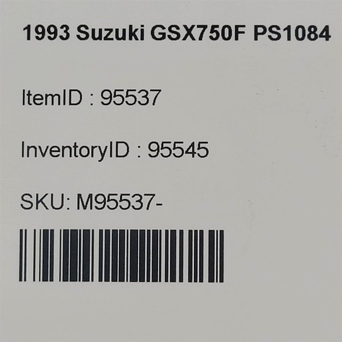 1993 Suzuki GSX750F Katana Front Brake Calipers Left Right Set PS1084