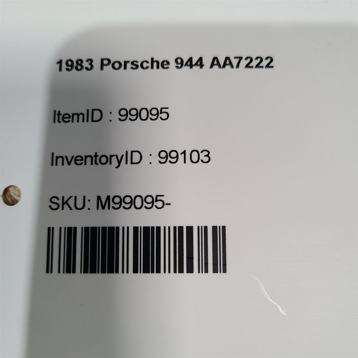 83-91 Porsche 944 Rear Suspension Control Arms AA7222