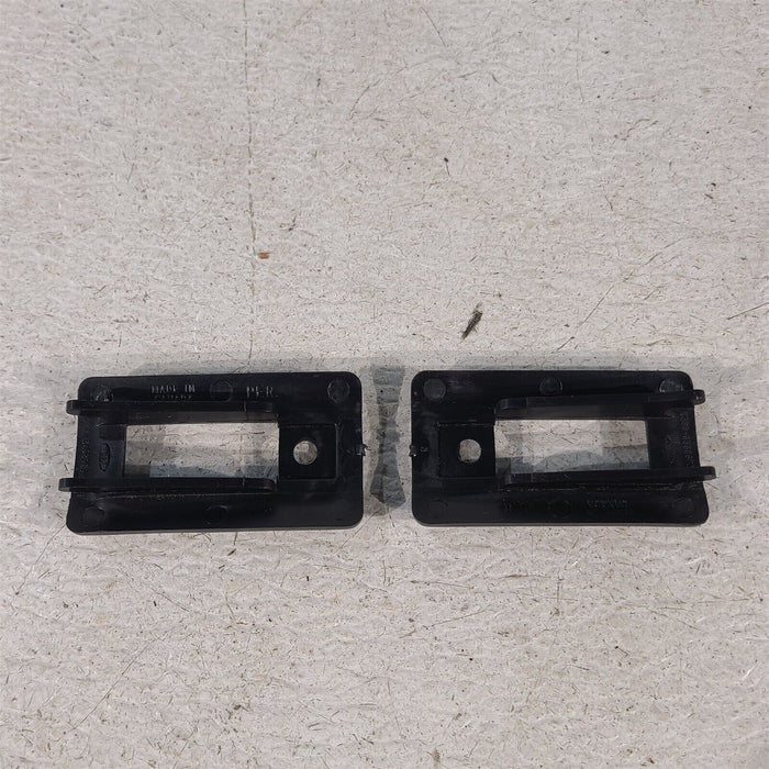 87-93 Mustang GT Front Seat Tilt Bezel Trim Lh Rh Pair Aa7260