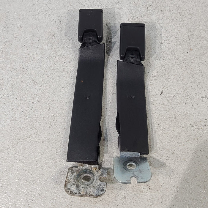 94-98 Mustang Rear Seat Belt Buckles Latches Pair Aa7230