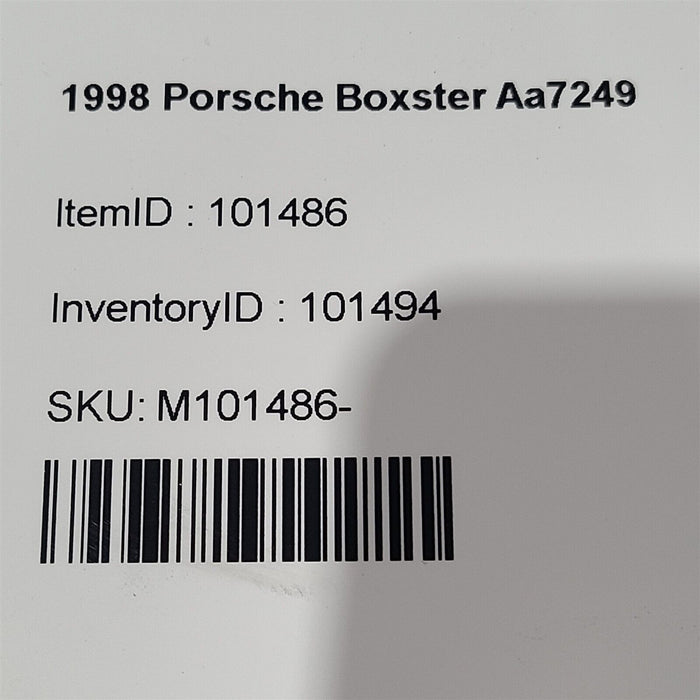 97-04 Porsche Boxster Front Driver Control Arms Lh Aa7249