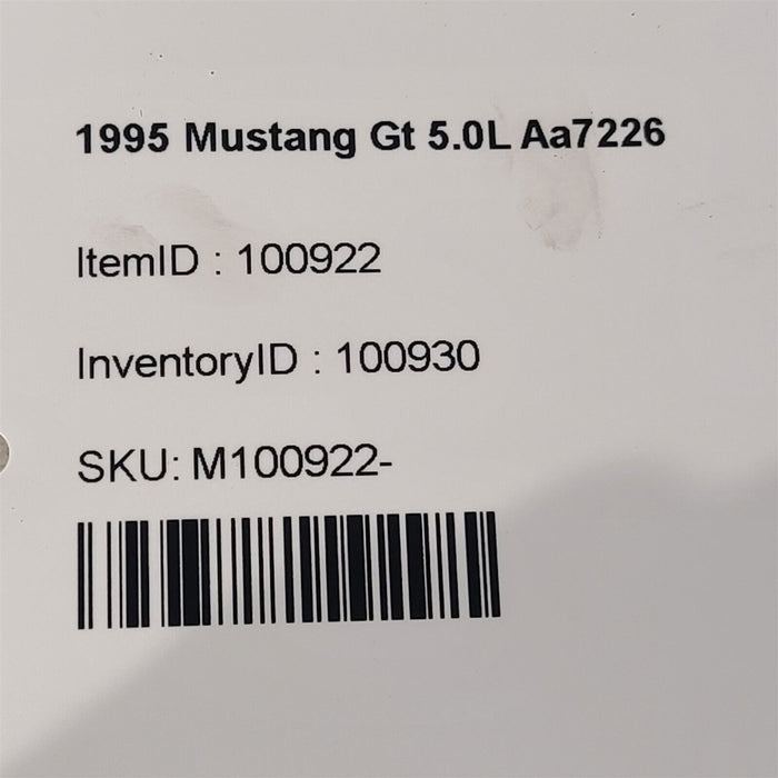 94-95 Mustang Gt 5.0L Power Steering Pump Reman Aa7226