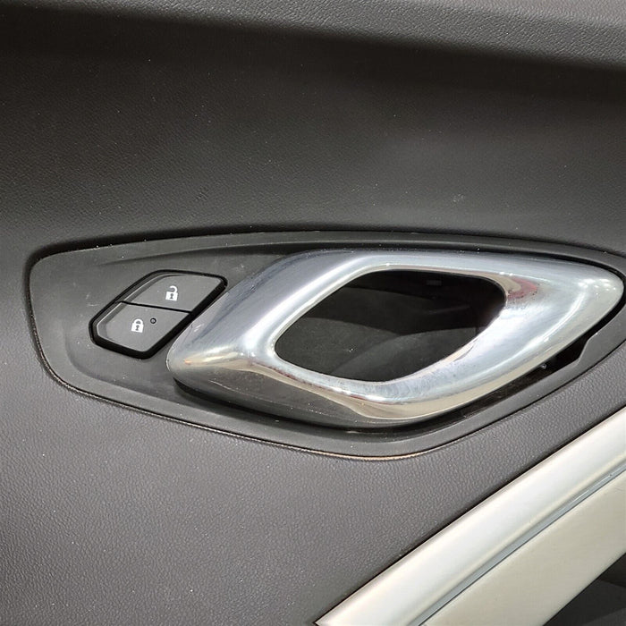 16-20 Camaro Ss Interior Door Trim Panel Set Rh Lh Damaged Aa7157