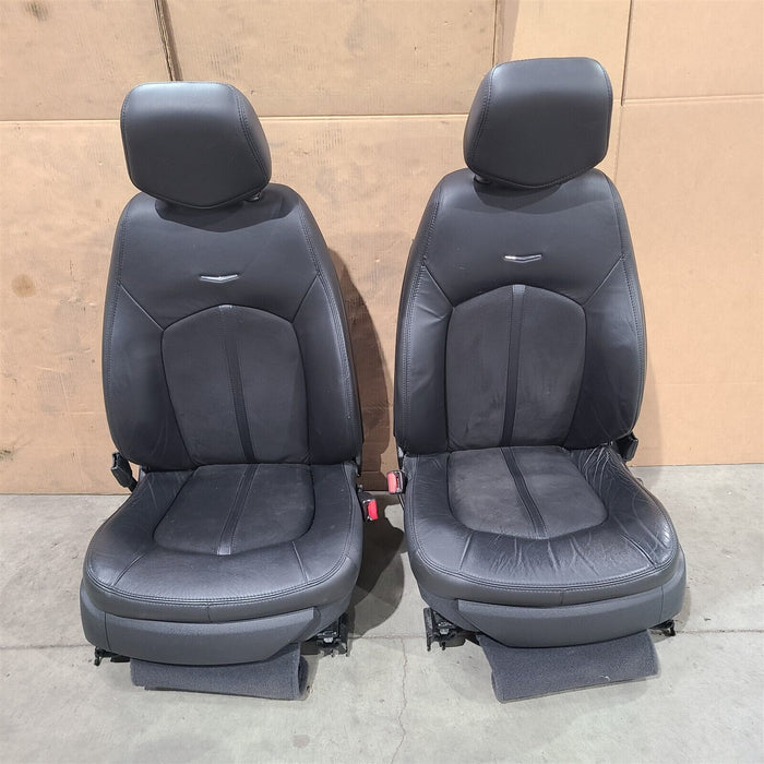 11-15 Cadillac Cts-V Coupe Front Rear Seats Seat Set Aa7243