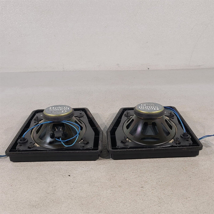 84-89 Corvette C4 Delco Door Speakers Pair Lh Rh Aa7213