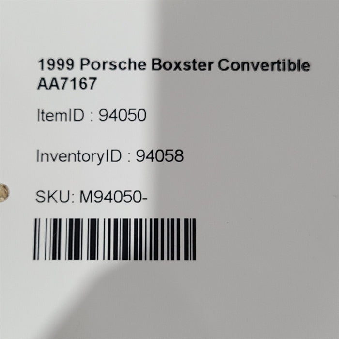 97-04 Porsche Boxster 986 Hood Bonnet Aa7167