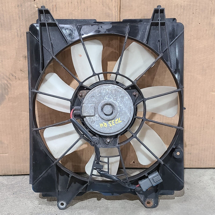 06-11 Honda Civic Si Rh Condenser Cooling Fan Motor Passenger 2.0L Aa7233