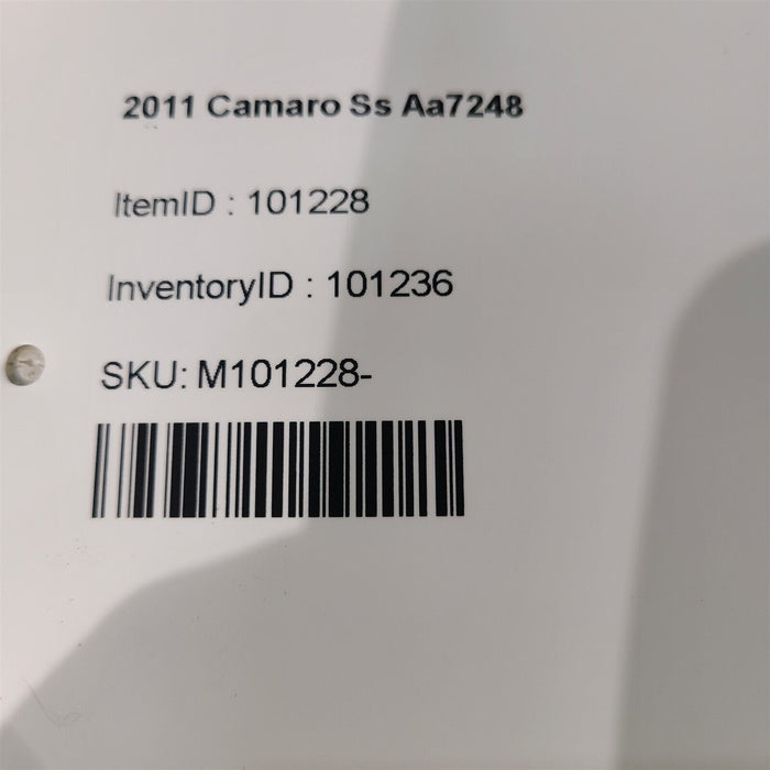 10-11 Camaro Ss Park Aid Module Assist Module 20925650 Aa7248