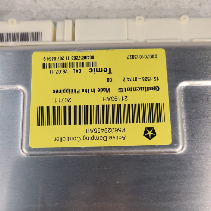 2012 Dodge Challenger Srt8 Active Suspension Module 56029455Ab Aa7190