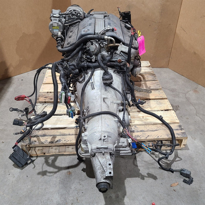 1996 Corvette C4 Engine Lt1 5.7L 4L60 Automatic Trans 121K Aa7184 Damage