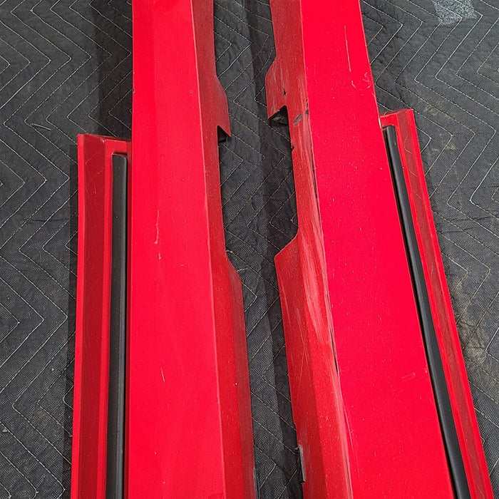 16-20 Camaro Ss Rocker Panel Skirts Cladding Ground Effects Lh Rh Set Oem Aa7227