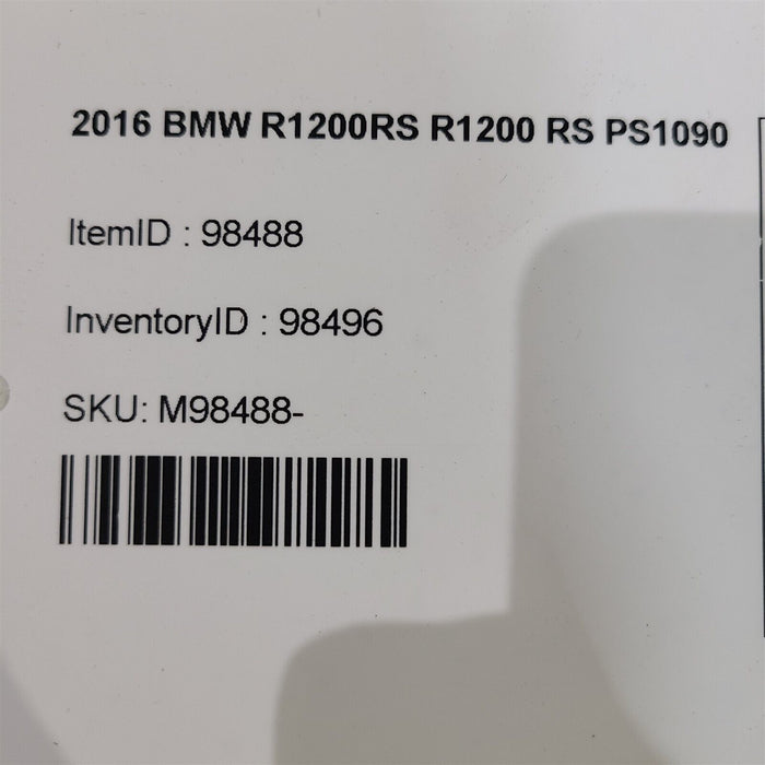 2016 BMW R1200RS R1200 RS Abs Anti Lock Brake Sensor Unit PS1090